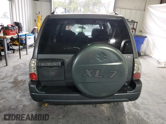2005 Suzuki XL-7 LX with VIN JS3TY92V754100312, listed as a Copart auction lot 44561375 with 208,532 mi miles and Salvage Title. Bid and sale history available at carsss.com. Image 6.