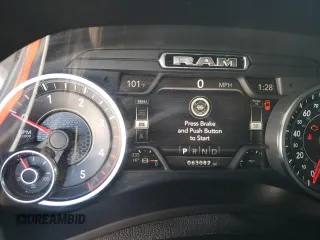 2021 Ram 2500 Laramie with VIN 3C6UR5FL6MG594415, listed as a Copart auction lot 75333454 with 63,082 mi miles and Salvage Title. Bid and sale history available at carsss.com. Image 9.