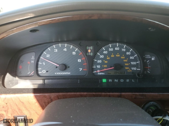 2000 Toyota 4Runner Limited with VIN JT3HN87R8Y9035758, listed as a Copart auction lot 50164195 with 194,383 mi miles and Salvage Title. Bid and sale history available at carsss.com. Image 9.