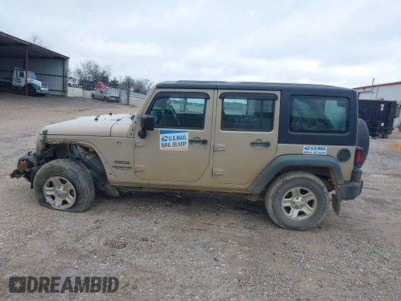 2016 Jeep Wrangler Unlimited Sport RHD with VIN 1C4BJWKG2GL272707, listed as a IAAI auction lot 41446439 with 133,968 mi miles and . Bid and sale history available at DreamBid. Image 15.