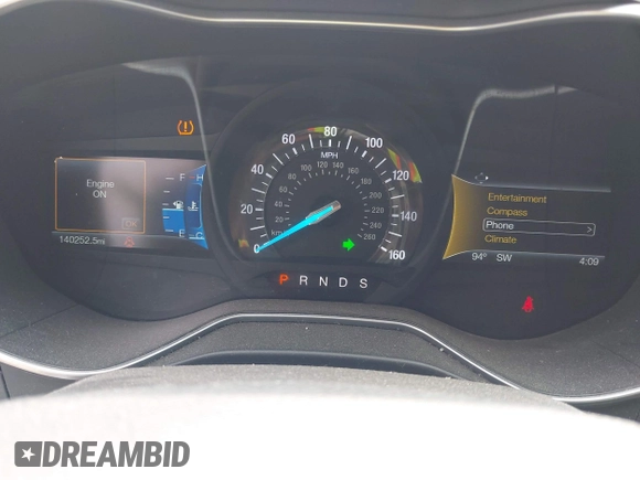 2016 Ford Fusion Titanium with VIN 3FA6P0K91GR220099, listed as a IAAI auction lot 41947778 with 140,252 mi miles and . Bid and sale history available at DreamBid. Image 7.