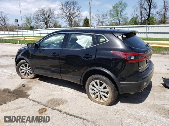 2022 Nissan Rogue S with VIN JN1BJ1AV9NW347808, listed as a Copart auction lot 52240685 with 53,078 mi miles and Salvage title. Bid and sale history available at DreamBid. Image 2.