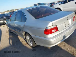 2003 BMW 5 Series 530iA with VIN WBADT63473CK43752, listed as a IAAI auction lot 41715507 with 1 mi miles. Bid and sale history available at carsss.com. Image 3.