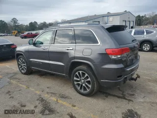 2017 Jeep Grand Cherokee Overland with VIN 1C4RJECG2HC903366, listed as a Copart auction lot 44140155 with 102,459 mi miles and Salvage Title. Bid and sale history available at carsss.com. Image 2.