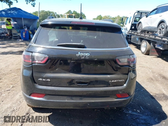 2022 Jeep Compass Limited z VIN 3C4NJDCB8NT191166, wystawiony jako IAAI lot #40284278 z przebiegiem 31 791 mil mil oraz . Historia ofert i sprzedaży dostępna na DreamBid. Obrazek 16.