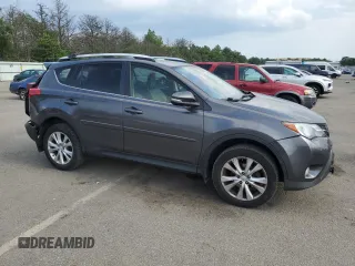 2015 Toyota RAV4 Limited with VIN JTMDFREV3FJ026913, listed as a Copart auction lot 65201135 with 74,354 mi miles and Salvage title. Bid and sale history available at DreamBid. Image 4.