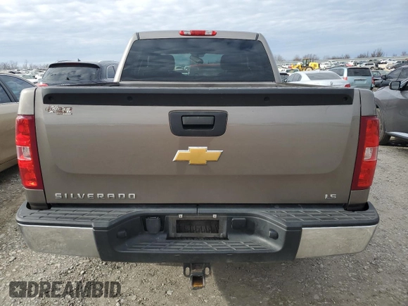 2013 Chevrolet Silverado 1500 LS with VIN 3GCPKREA5DG283172, listed as a Copart auction lot 85583624 with 281,894 mi miles and Salvage Title. Bid and sale history available at DreamBid. Image 6.