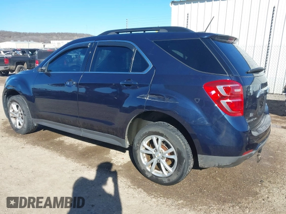 2017 Chevrolet Equinox LT with VIN 2GNFLFEK5H6270950, listed as a IAAI auction lot 41654985 with 120,538 mi miles and . Bid and sale history available at carsss.com. Image 3.