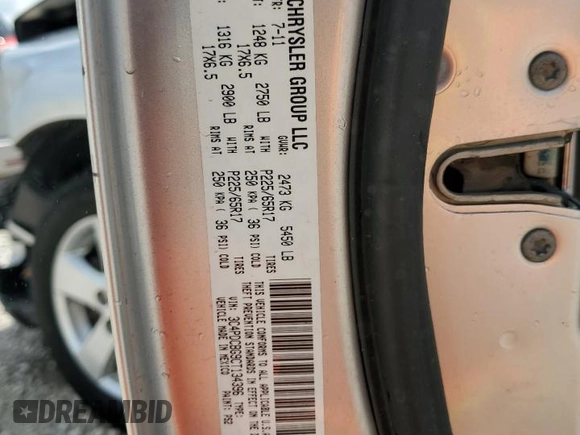 2012 Dodge Journey SXT с VIN 3C4PDCBG9CT134396, выставлен на аукционе Copart как лот 56179615 с пробегом 119 050 миль миль и Списание • Salvage title. История ставок и продаж доступна на DreamBid. Изображение 13.