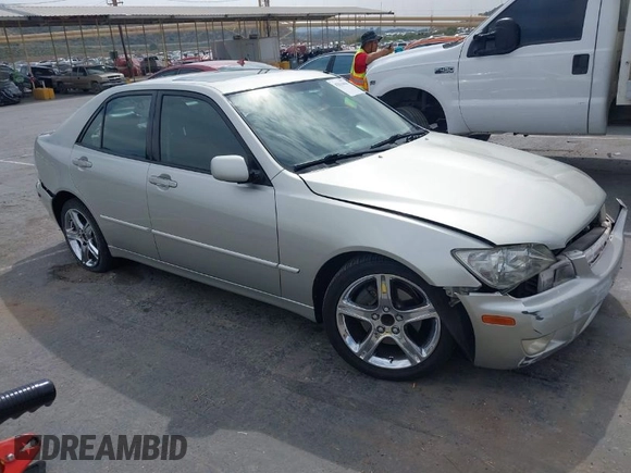 2002 Lexus IS 300 with VIN JTHBD192420048481, listed as a IAAI auction lot 42034836 with 254,791 mi miles. Bid and sale history available at carsss.com. Image 1.