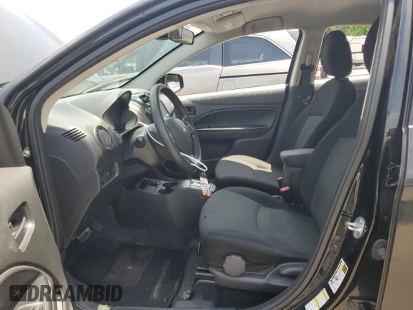 2021 Mitsubishi Mirage ES with VIN ML32FUFJ4MHF04482, listed as a Copart auction lot 61240745 with 96,017 mi miles and Salvage title. Bid and sale history available at DreamBid. Image 7.