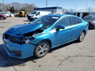 2017 Subaru Impreza Premium z VIN 4S3GKAB66H3606347, wystawiony jako Copart lot #49487925 z przebiegiem 104 199 mil mil oraz Nie do naprawy • Non repairable. Historia ofert i sprzedaży dostępna na DreamBid. Obrazek 1.