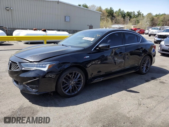 2020 Acura ILX Premium z VIN 19UDE2F81LA002528, wystawiony jako Copart lot #55164725 z przebiegiem 78 109 mil mil oraz Szkoda całkowita • Salvage title. Historia ofert i sprzedaży dostępna na DreamBid. Obrazek 1.