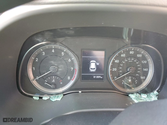 2020 Hyundai Kona SE with VIN KM8K12AA0LU427258, listed as a Copart auction lot 89309205 with 81,359 mi miles and Salvage Title. Bid and sale history available at carsss.com. Image 9.
