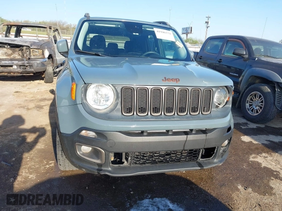 2016 Jeep Renegade Latitude with VIN ZACCJBBT6GPD66773, listed as a IAAI auction lot 41946572 with 156,505 mi miles. Bid and sale history available at carsss.com. Image 13.