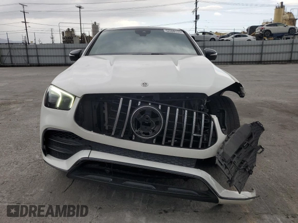 2022 Mercedes-Benz GLE 53 AMG with VIN 4JGFD6BB5NA594422, listed as a Copart auction lot 52008115 with 63,369 mi miles and Salvage title. Bid and sale history available at DreamBid. Image 5.
