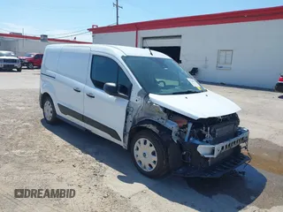 2022 Ford Transit Connect XLT with VIN NM0LS7T27N1517954, listed as a IAAI auction lot 42188496 with 92,381 mi miles and . Bid and sale history available at DreamBid. Image 1.