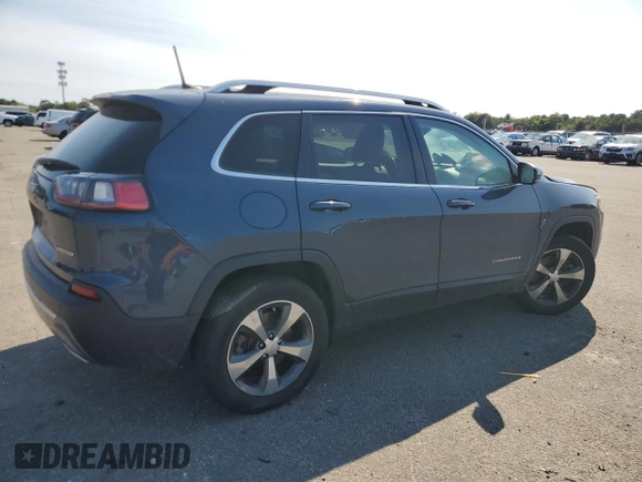 2019 Jeep Cherokee Limited with VIN 1C4PJMDX6KD446434, listed as a Copart auction lot 69299024 with 42,658 mi miles and Non Repairable. Bid and sale history available at carsss.com. Image 3.