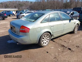 2002 Audi A6 3.0L with VIN WAULT64B42N036392, listed as a IAAI auction lot 41622703 with 145,737 mi miles. Bid and sale history available at carsss.com. Image 4.