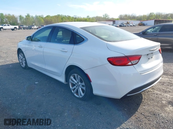 2016 Chrysler 200 Limited with VIN 1C3CCCAB0GN149497, listed as a IAAI auction lot 42078729 with 136,214 mi miles. Bid and sale history available at carsss.com. Image 3.