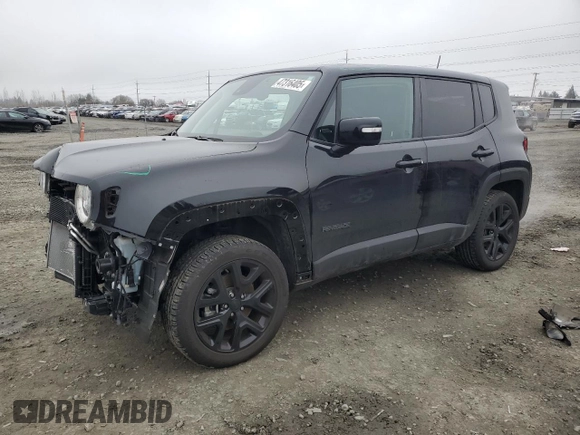 2023 Jeep Renegade Altitude with VIN ZACNJDE10PPP35395, listed as a Copart auction lot 47316405 with 9,815 mi miles and Salvage Title. Bid and sale history available at DreamBid. Image 1.