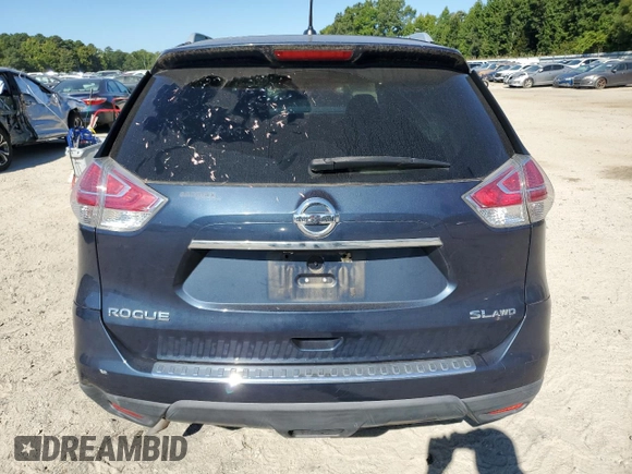 2016 Nissan Rogue SL with VIN 5N1AT2MV6GC759950, listed as a Copart auction lot 70302714 with Not Provided miles and Salvage Title. Bid and sale history available at DreamBid. Image 6.
