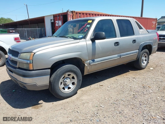2003 Chevrolet Avalanche with VIN 3GNEC13TX3G288609, listed as a IAAI auction lot 41957629 with 272,667 mi miles. Bid and sale history available at carsss.com. Image 2.