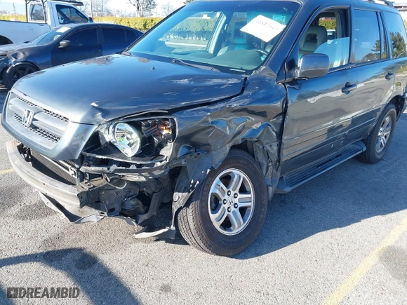 2003 Honda Pilot EX with VIN 2HKYF18633H599550, listed as a IAAI auction lot 41813549 with 242,103 mi miles. Bid and sale history available at carsss.com. Image 6.