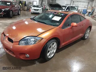 2006 Mitsubishi Eclipse GT with VIN 4A3AK34T26E053635, listed as a IAAI auction lot 41781677 with 100,312 mi miles. Bid and sale history available at carsss.com. Image 2.