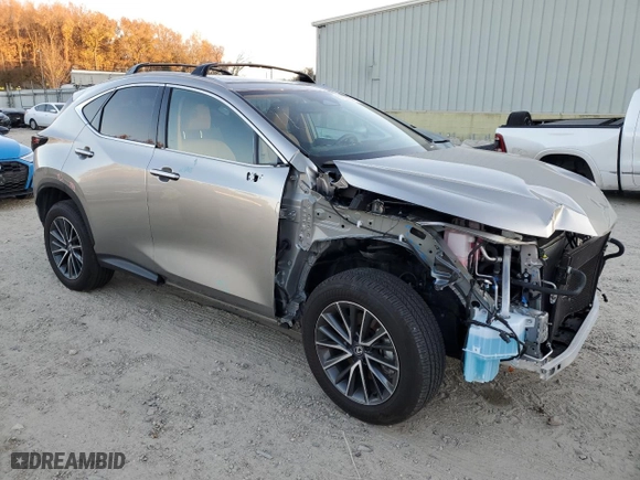 2025 Lexus NX with VIN 2T2GKCEZ0SC033747, listed as a Copart auction lot 81025344 with 0 mi miles and Salvage Title. Bid and sale history available at carsss.com. Image 4.