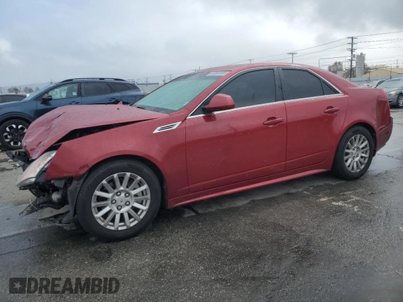 2010 Cadillac CTS with VIN 1G6DA5EG1A0123988, listed as a Copart auction lot 47899165 with 117,374 mi miles and Salvage Title. Bid and sale history available at DreamBid. Image 1.