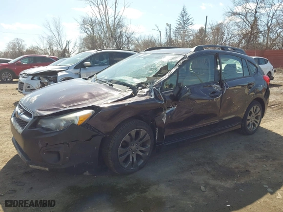 2013 Subaru Impreza Wagon 2.0i Sport Premium with VIN JF1GPAL60D2899622, listed as a IAAI auction lot 41875615 with 116,436 mi miles. Bid and sale history available at carsss.com. Image 16.