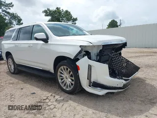 2024 Cadillac Escalade ESV 4WD Premium Luxury z VIN 1GYS4KKL2RR357697, wystawiony jako IAAI lot #42168978 z przebiegiem 2 002 mil mil oraz . Historia ofert i sprzedaży dostępna na DreamBid. Obrazek 1.