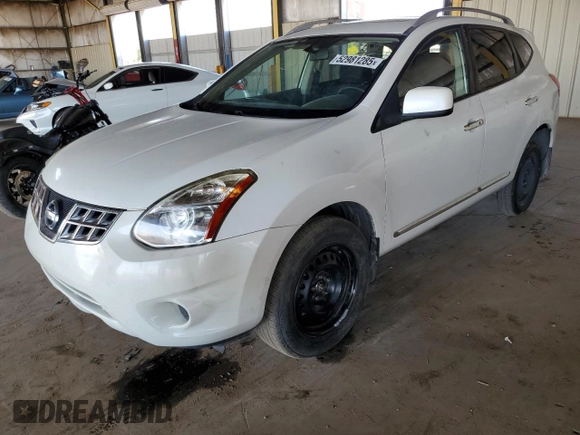 2012 Nissan Rogue SL with VIN JN8AS5MT0CW265829, listed as a Copart auction lot 52981285 with 133,413 mi miles and Clean Title. Bid and sale history available at DreamBid. Image 1.