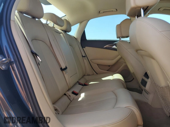 2013 Audi A6 Premium Plus with VIN WAUGFAFC9DN053872, listed as a Copart auction lot 54935735 with 117,804 mi miles and Clean title. Bid and sale history available at DreamBid. Image 10.
