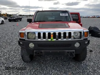 2007 Hummer H3 SUV with VIN 5GTDN13E678220716, listed as a Copart auction lot 52013895 with 221,784 mi miles and Salvage Title. Bid and sale history available at carsss.com. Image 5.