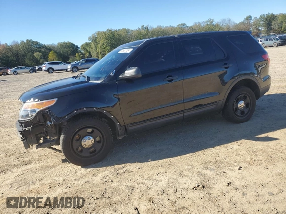 2015 Ford Utility Police Interceptor with VIN 1FM5K8AR5FGB91521, listed as a Copart auction lot 80881184 with 175,819 mi miles and Salvage Title. Bid and sale history available at carsss.com. Image 1.