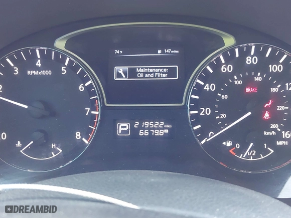 2015 Nissan Altima 2.5 with VIN 1N4AL3AP2FN308443, listed as a IAAI auction lot 41903828 with 219,522 mi miles. Bid and sale history available at carsss.com. Image 7.