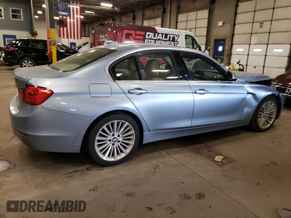 2012 BMW 3 Series 328i with VIN WBA3A5C56CF348835, listed as a Copart auction lot 66757524 with 109,560 mi miles and Non Repairable. Bid and sale history available at carsss.com. Image 3.