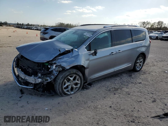 2020 Chrysler Pacifica Limited z VIN 2C4RC1GG0LR289575, wystawiony jako Copart lot #49025185 z przebiegiem 110 317 mil mil oraz Szkoda całkowita • Salvage title. Historia ofert i sprzedaży dostępna na DreamBid. Obrazek 1.