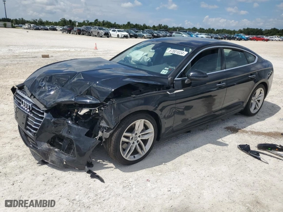 2019 Audi A5 Sportback Premium Plus with VIN WAUBNCF5XKA098558, listed as a Copart auction lot 70424564 with NaN miles and Non Repairable. Bid and sale history available at carsss.com. Image 1.