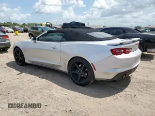 2019 Chevrolet Camaro 1LT with VIN 1G1FB3DS5K0119756, listed as a Copart auction lot 59923005 with 112,899 mi miles and Salvage title. Bid and sale history available at DreamBid. Image 2.