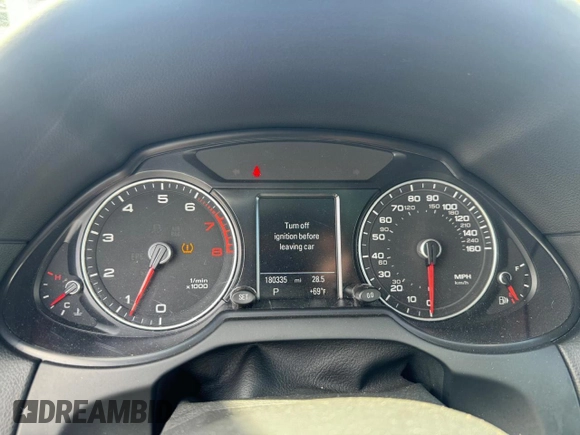 2015 Audi Q5 Premium Plus with VIN WA1LFAFP9FA04742, listed as a Copart auction lot 56562365 with 180,335 mi miles and Clean title. Bid and sale history available at DreamBid. Image 8.