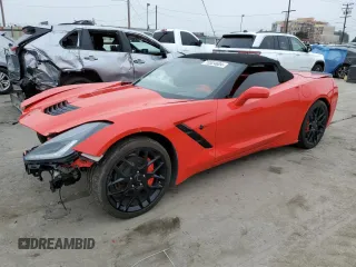 2019 Chevrolet Corvette 2LT with VIN 1G1YD3D72K5110840, listed as a Copart auction lot 73524604 with 30,818 mi miles and Salvage Title. Bid and sale history available at carsss.com. Image 1.