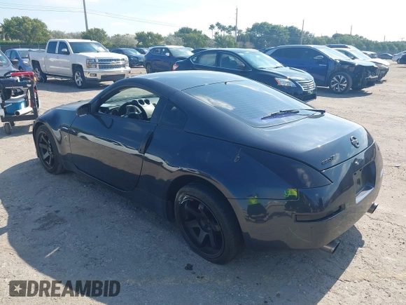 2003 Nissan 350Z Enthusiast with VIN JN1AZ34D83T107831, listed as a IAAI auction lot 41474603 with 135,137 mi miles. Bid and sale history available at carsss.com. Image 3.