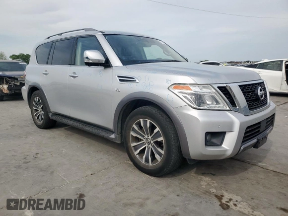 2019 Nissan Armada SL z VIN JN8AY2ND6K9092271, wystawiony jako Copart lot #53181405 z przebiegiem 139 739 mil mil oraz Szkoda całkowita • Salvage title. Historia ofert i sprzedaży dostępna na DreamBid. Obrazek 4.