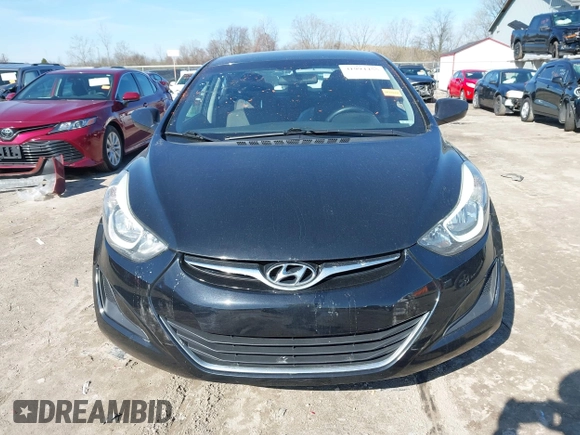 2016 Hyundai Elantra SE with VIN 5NPDH4AEXGH761529, listed as a IAAI auction lot 41994455 with 145,020 mi miles and . Bid and sale history available at DreamBid. Image 12.