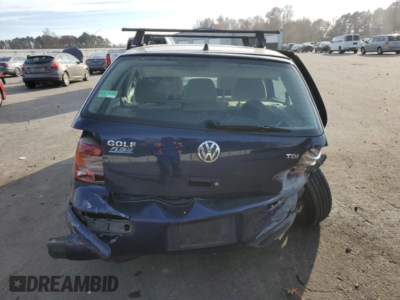 2006 Volkswagen Golf GLS z VIN 9BWGR61J264005772, wystawiony jako Copart lot #83387174 z przebiegiem 171 287 mil mil oraz Szkoda całkowita • Salvage title. Historia ofert i sprzedaży dostępna na DreamBid. Obrazek 6.
