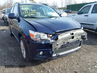 2012 Mitsubishi Outlander Sport SE with VIN JA4AR4AU9CZ003797, listed as a IAAI auction lot 41492371 with 45,225 mi miles. Bid and sale history available at carsss.com. Image 6.