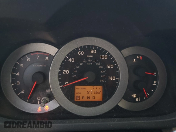 2007 Toyota RAV4 with VIN JTMZK35V575006137, listed as a Copart auction lot 78058534 with 97,162 mi miles and Clean Title. Bid and sale history available at carsss.com. Image 9.
